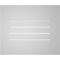 Ekena Millwork Vertical Surface Mount PVC Gable Vent: Functional, w/ 3-1/2"W x 1"P Standard Frame, 24"W x 20"H GVPVE24X2001SF - alternate 3